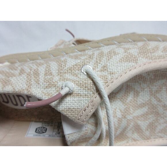 Hey Dude Wendy Espadrille Retro Palm Shoes Size 7 New - Picture 6 of 9